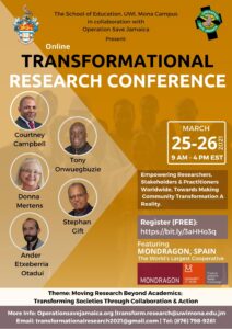 Transformational Research Conference flyer