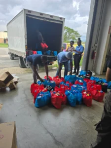 Hurricane Melissa relief donations